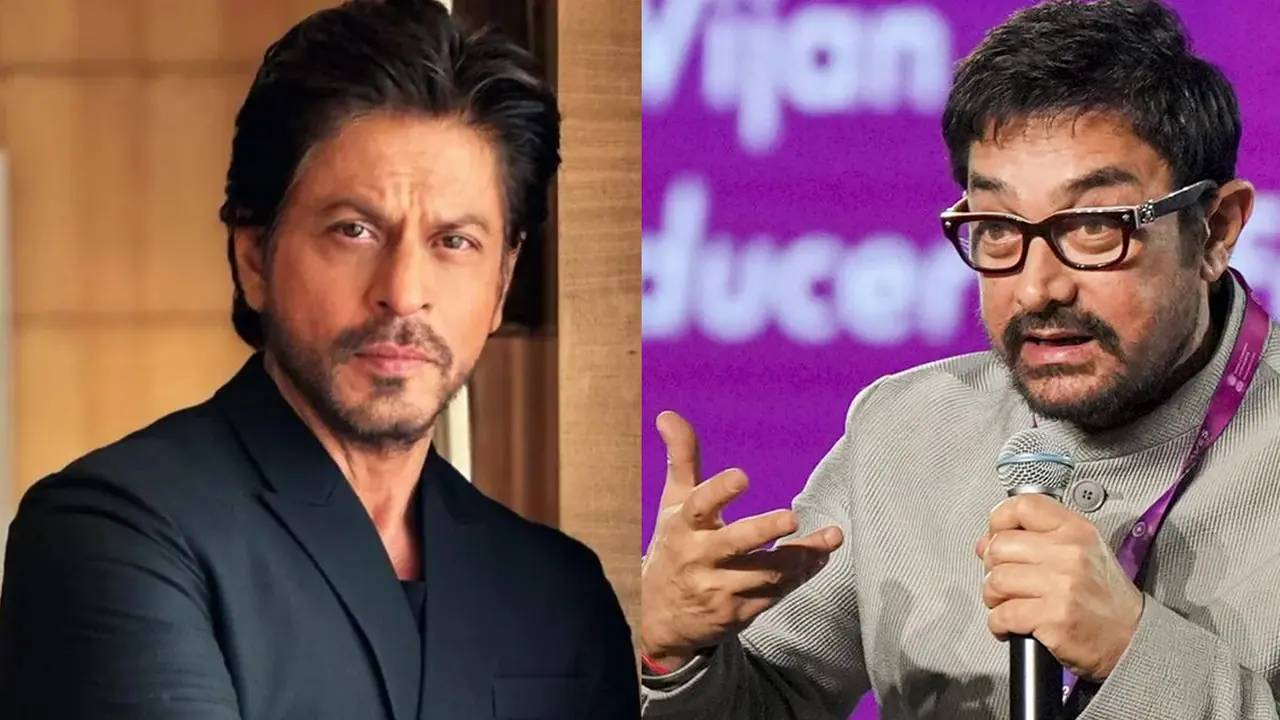 Shah Rukh khan And Aamir Khan Shah Rukh khan And Aamir Khan