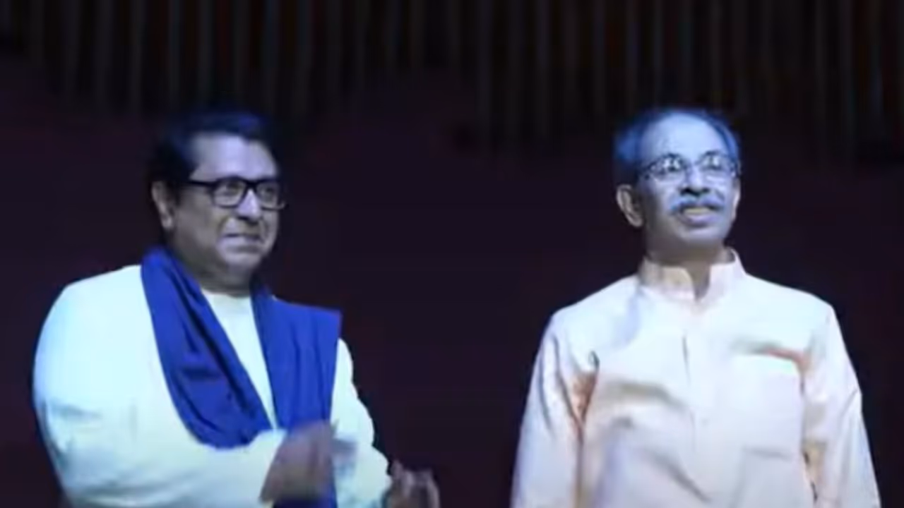 Raj Thakrey and Bal Thakrey