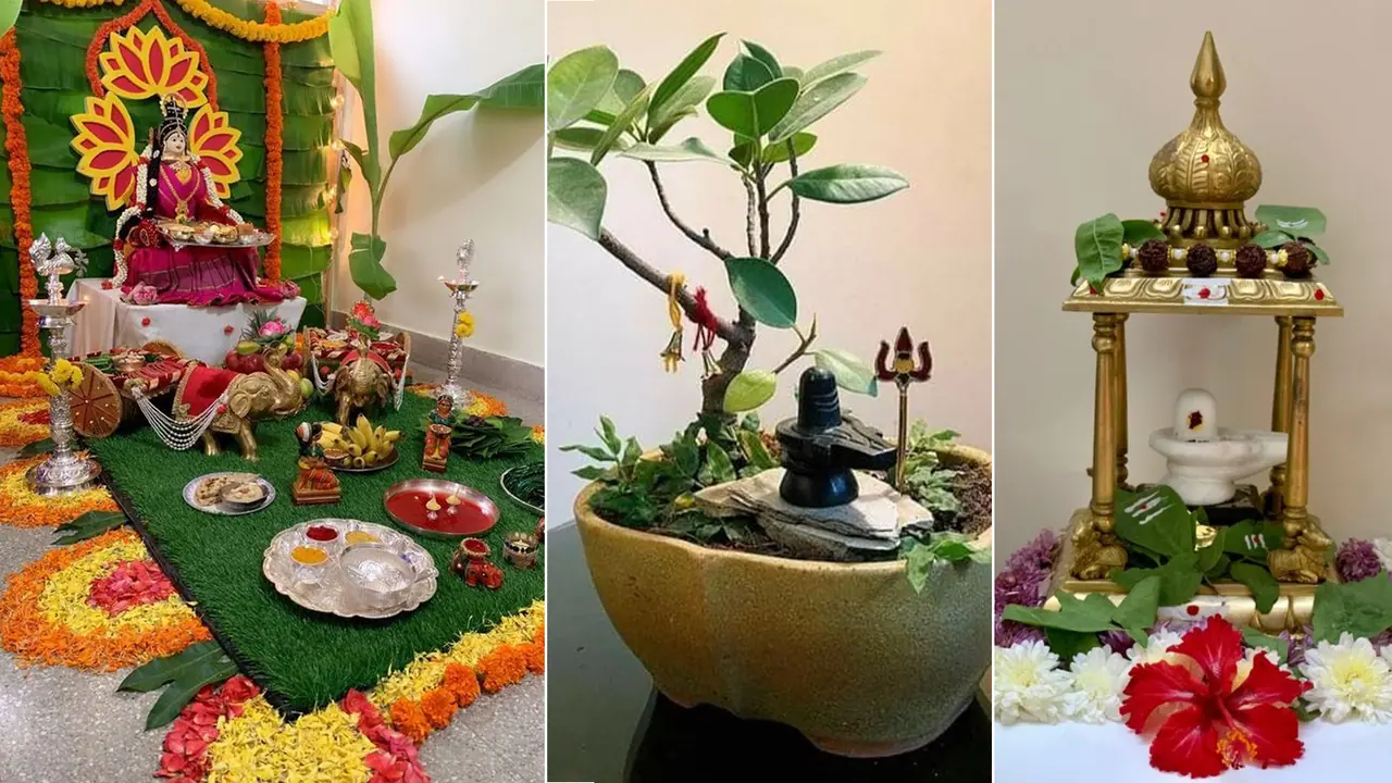 Sawan 2025 Low Budget Decor Ideas for Shiv temple in home 