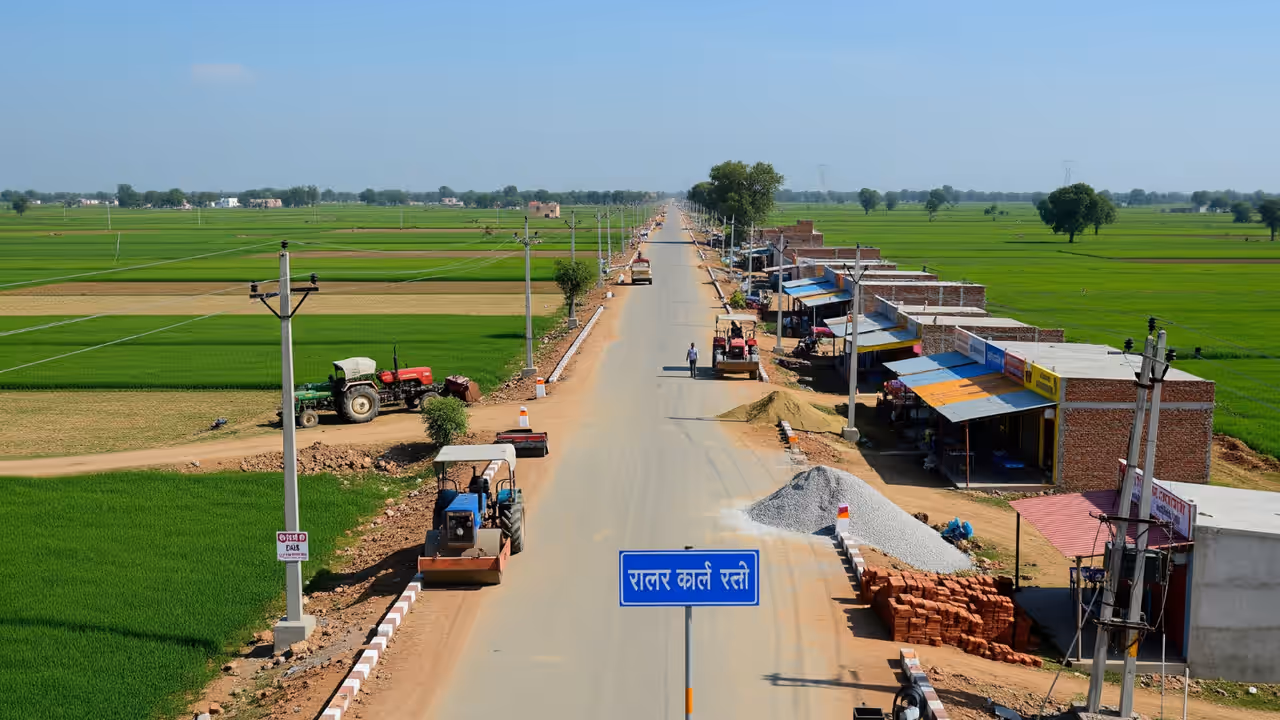 atal pragati path rajasthan vikas yojana diya kumari gramin sadak nirman 2025 atal pragati path rajasthan vikas yojana diya kumari gramin sadak nirman 2025