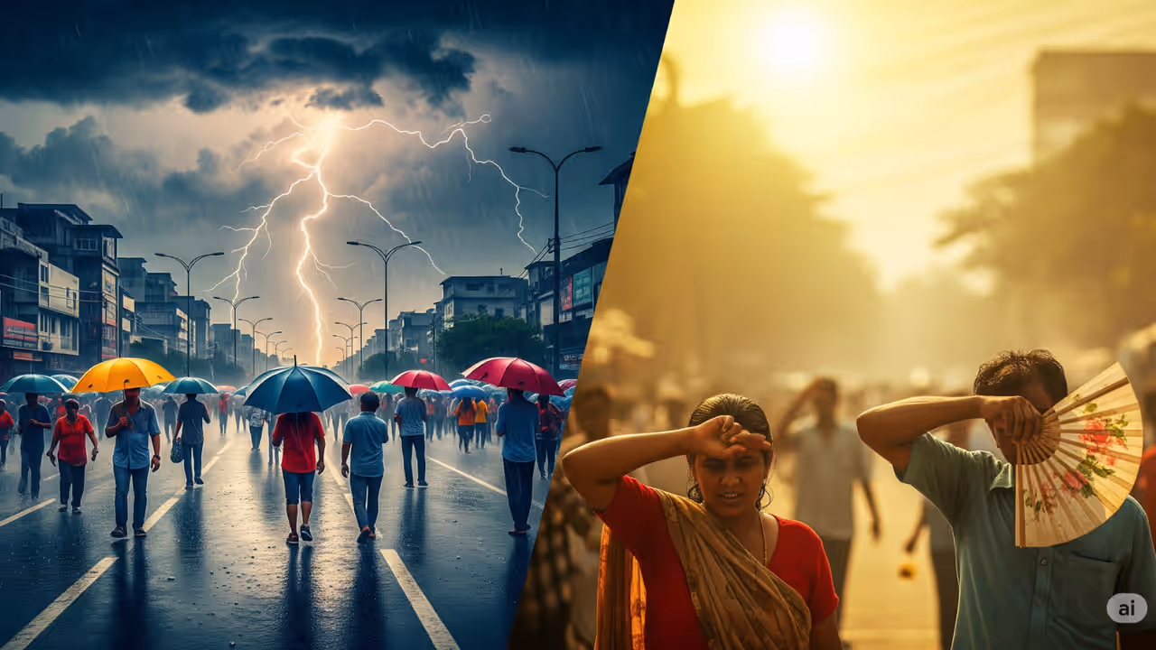 bihar weather update mansoon heat alert rainfall