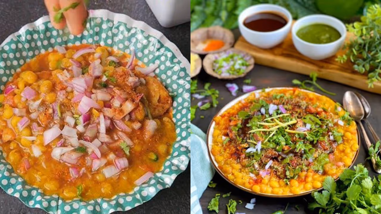 Ragda Chaat Recipe with Kiwi Chutney