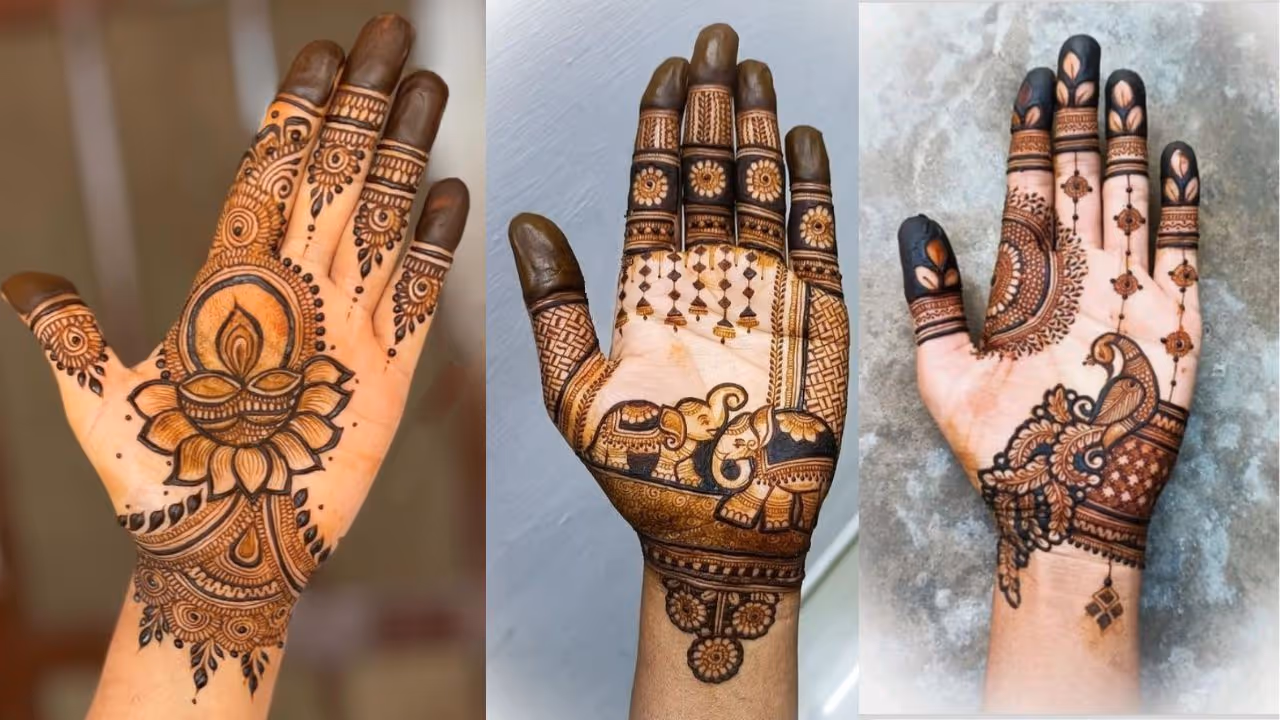 Latest Mehndi designs for Sawan 2025 celebrations
