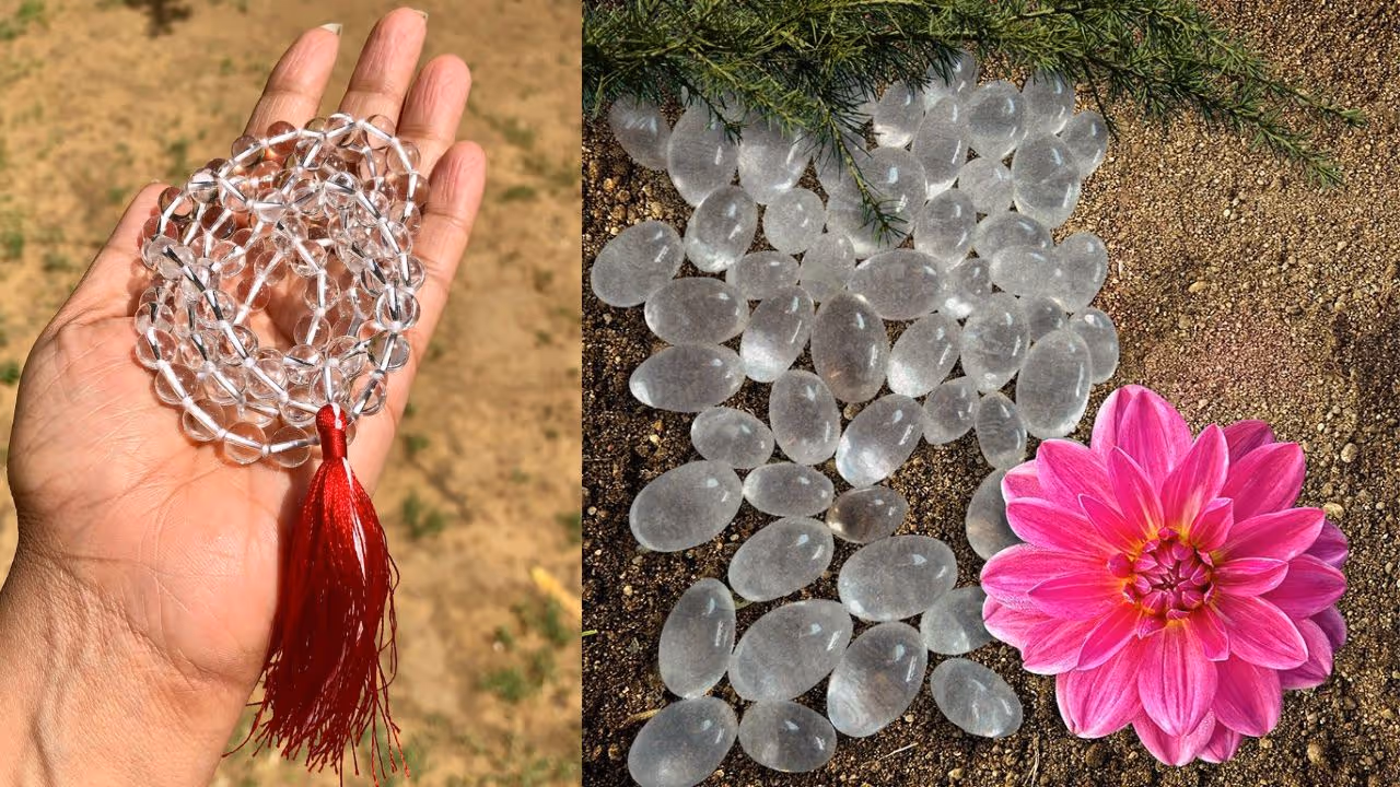 How to identify original Sphatik stone jewellery at home