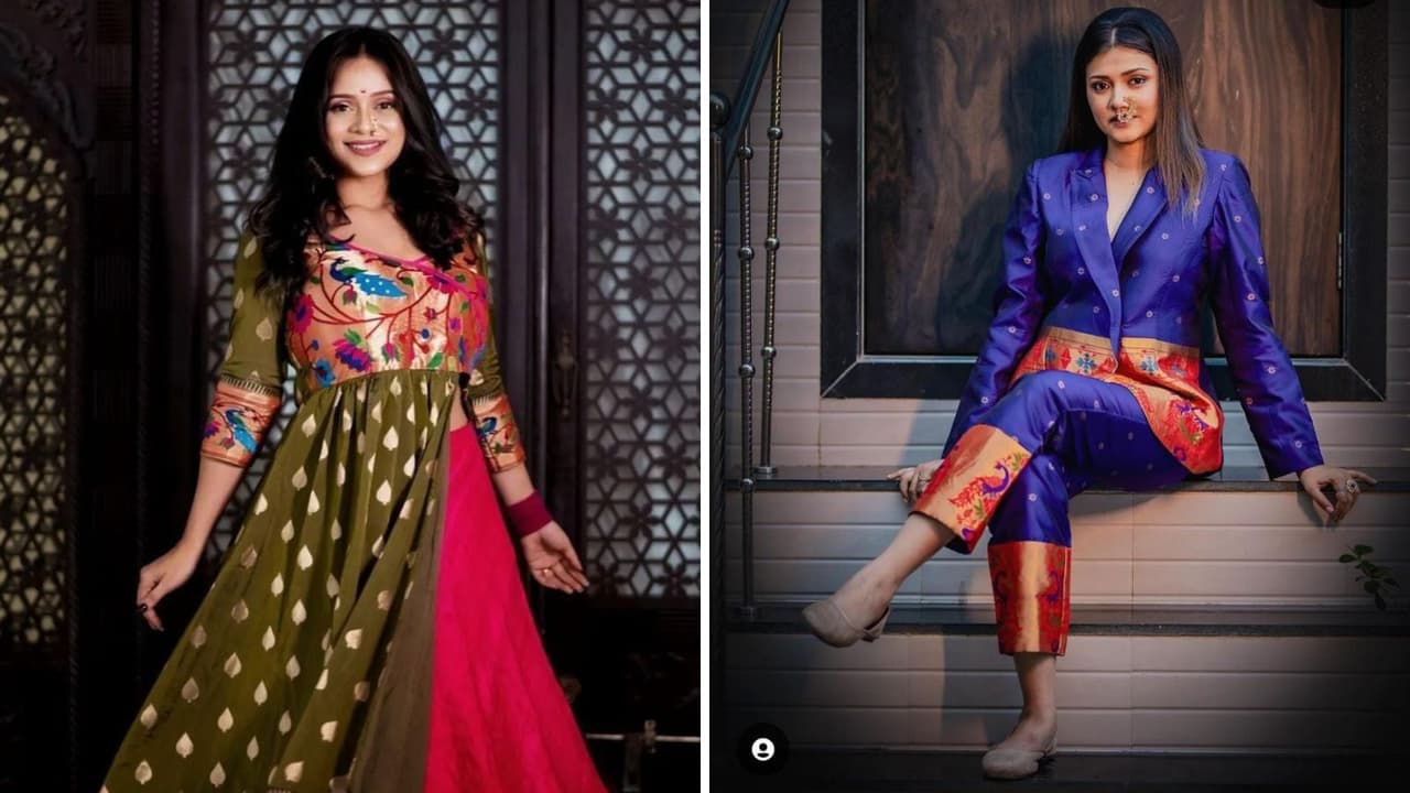 Paithani Saree Dress Paithani Saree Dress