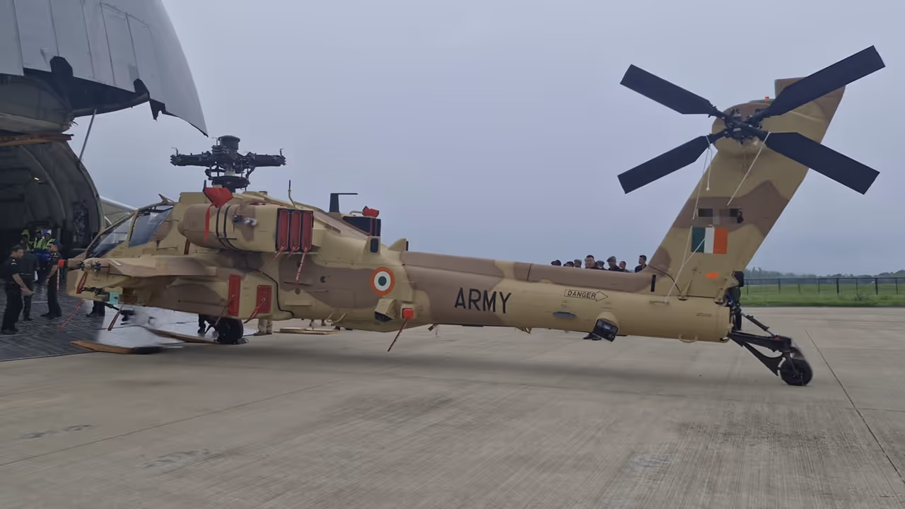 Apache helicopters