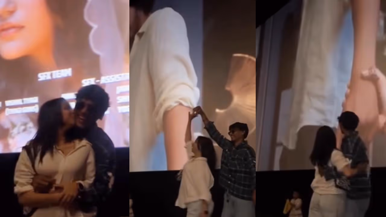 saiyaara craze couple dance and romance in theater