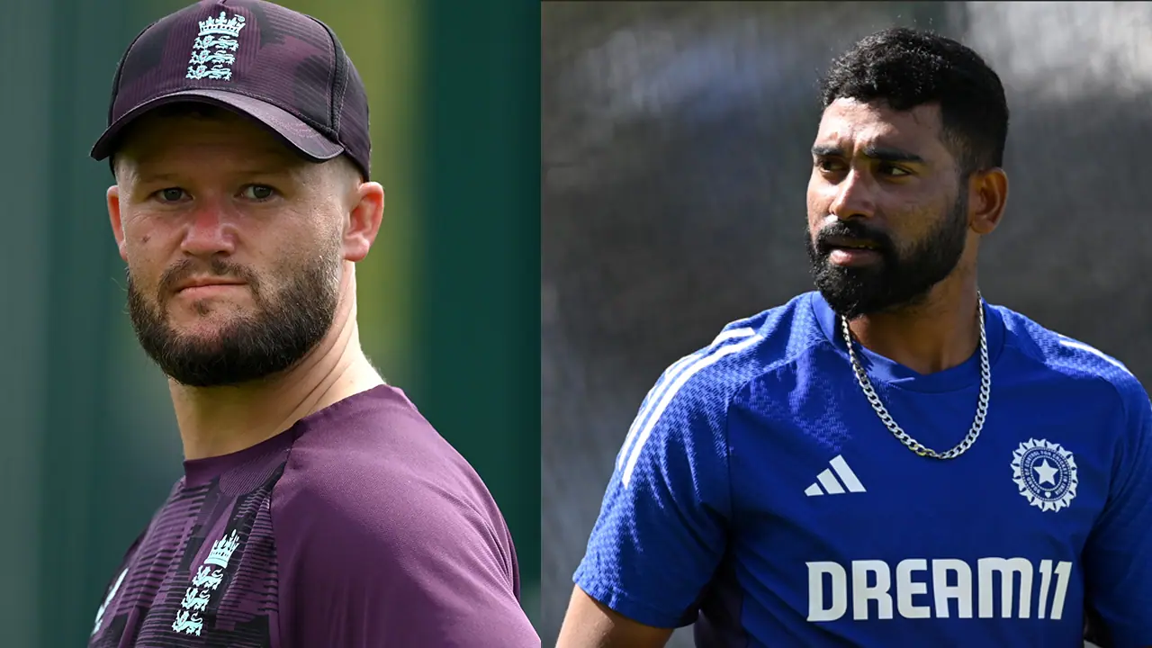 Mohammed Siraj fight with Ben ducket video