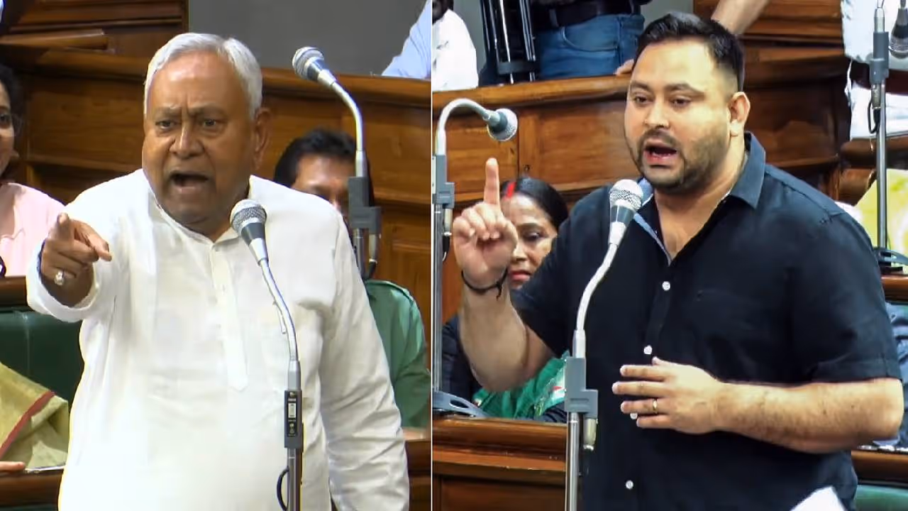 Nitish Kumar angry