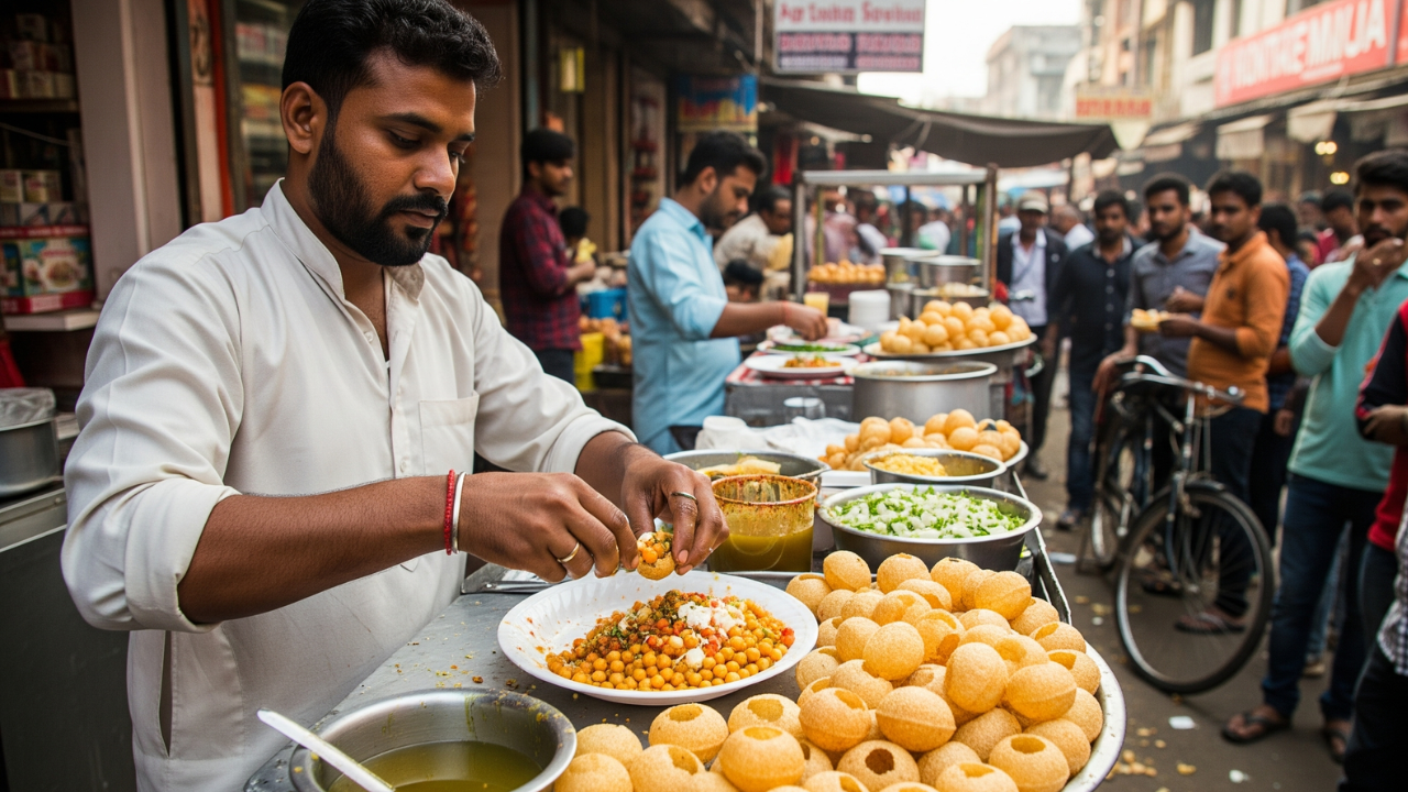 mathura food poisoning golgappa incident borpa village