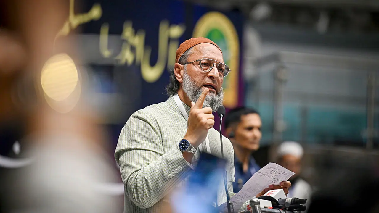 AIMIM chief Asaduddin Owaisi 