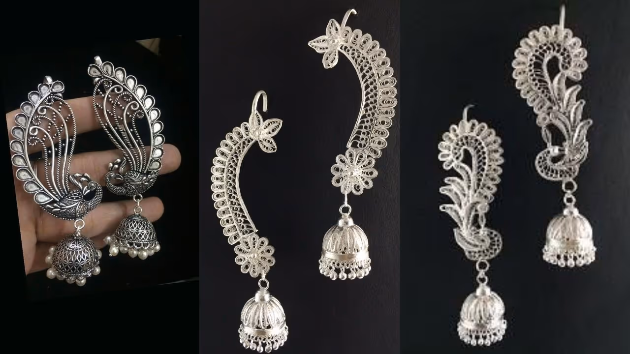 Best silver jhumka designs for festivals and functions