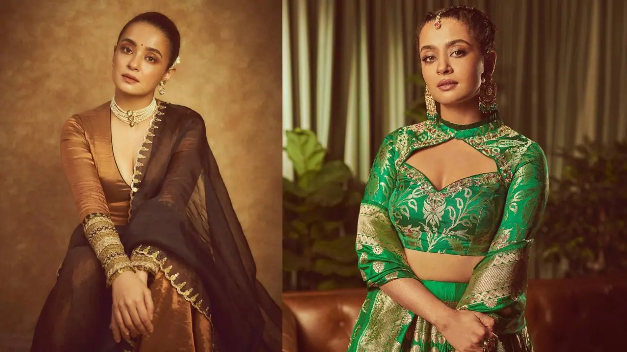 surveen chawla Ethnic Look 