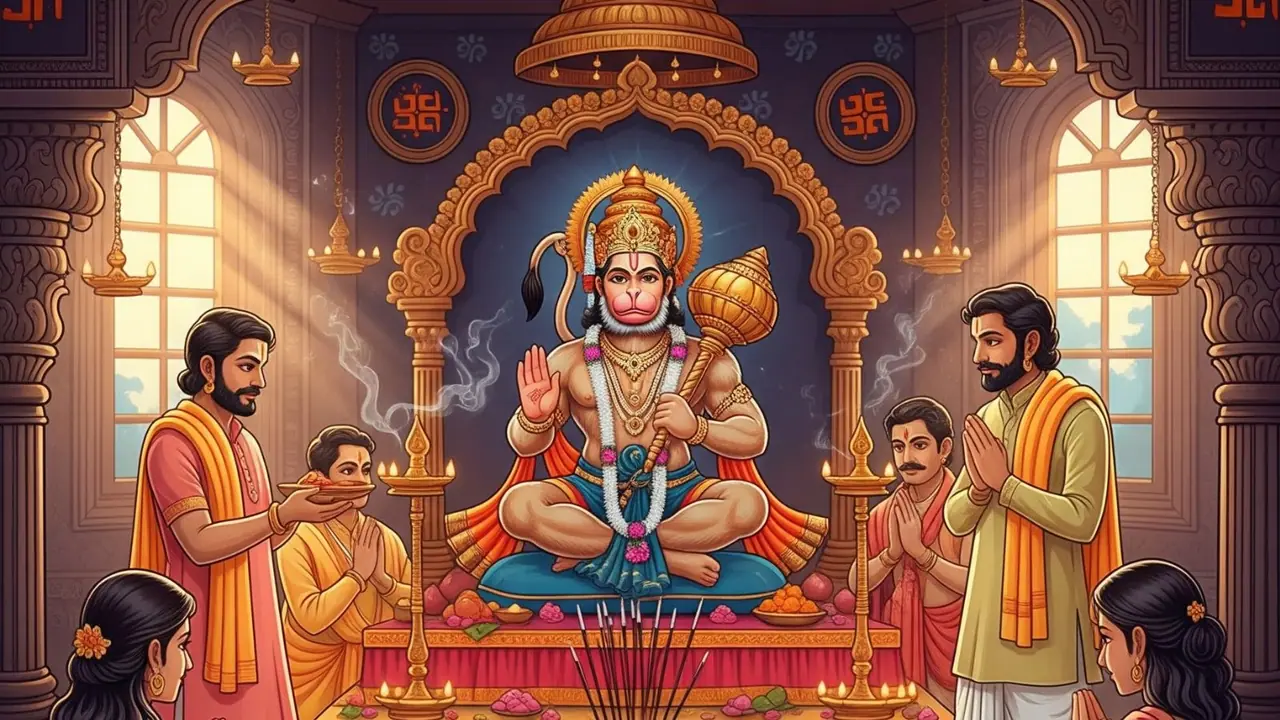 Hanuman Ashtami Vrat Katha
