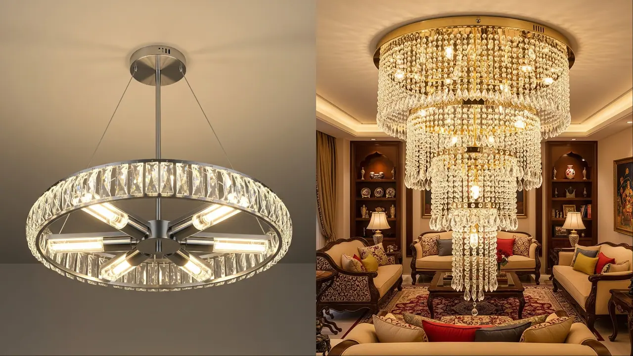 Modern LED Jhumar 