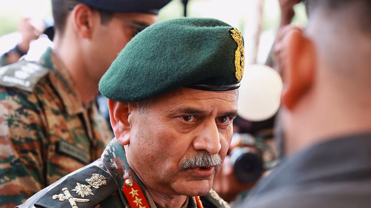 Chief Of Army Staff Of The Indian Army Upendra Dwivedi