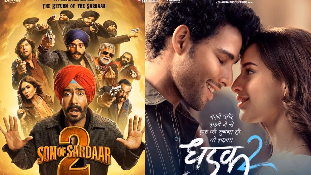 son of sardaar 2 vs dhadak 2 first day box office collection prediction son of sardaar 2 vs dhadak 2 first day box office collection prediction
