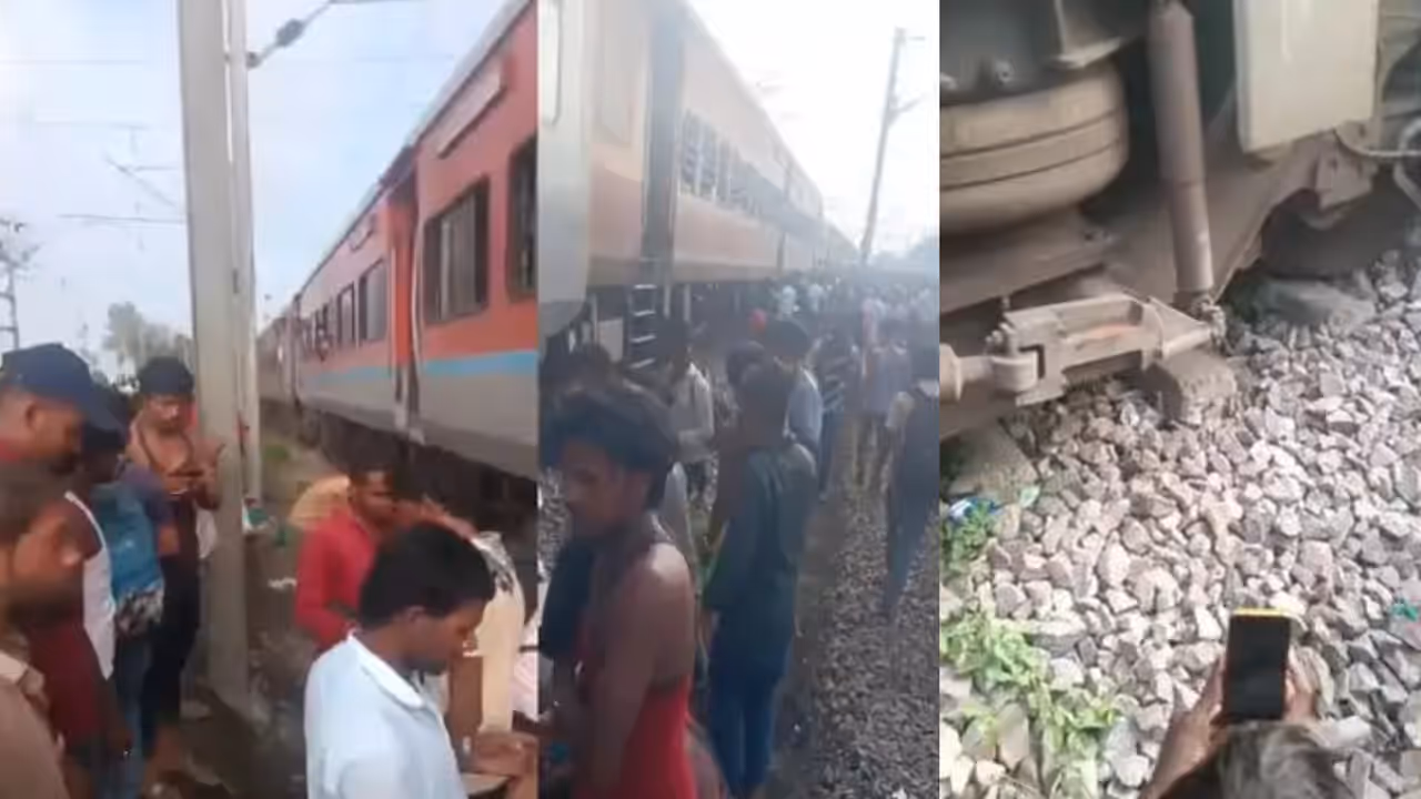 kanpur train accident sabarmati express derailment kanpur train accident sabarmati express derailment