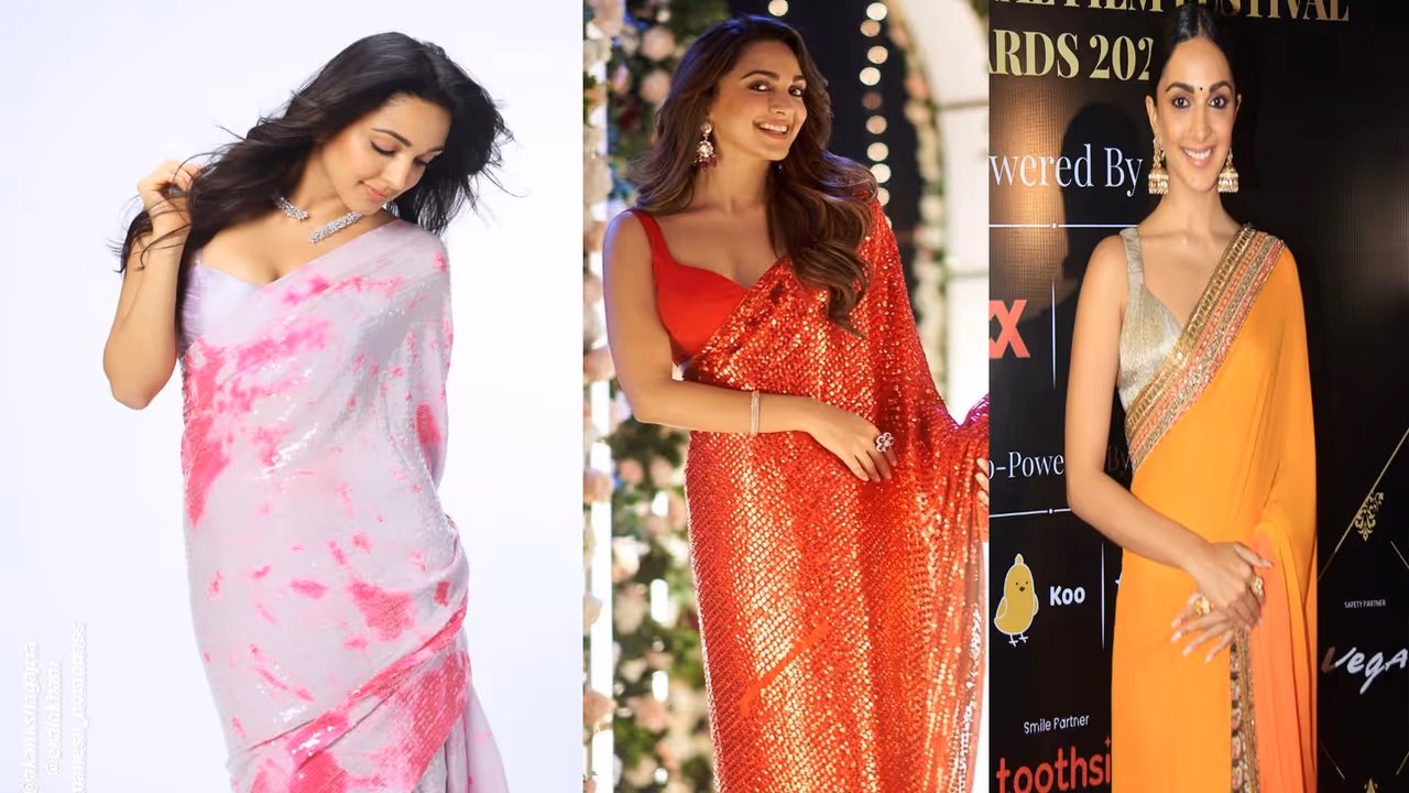 kiara advani saree designs kiara advani saree designs