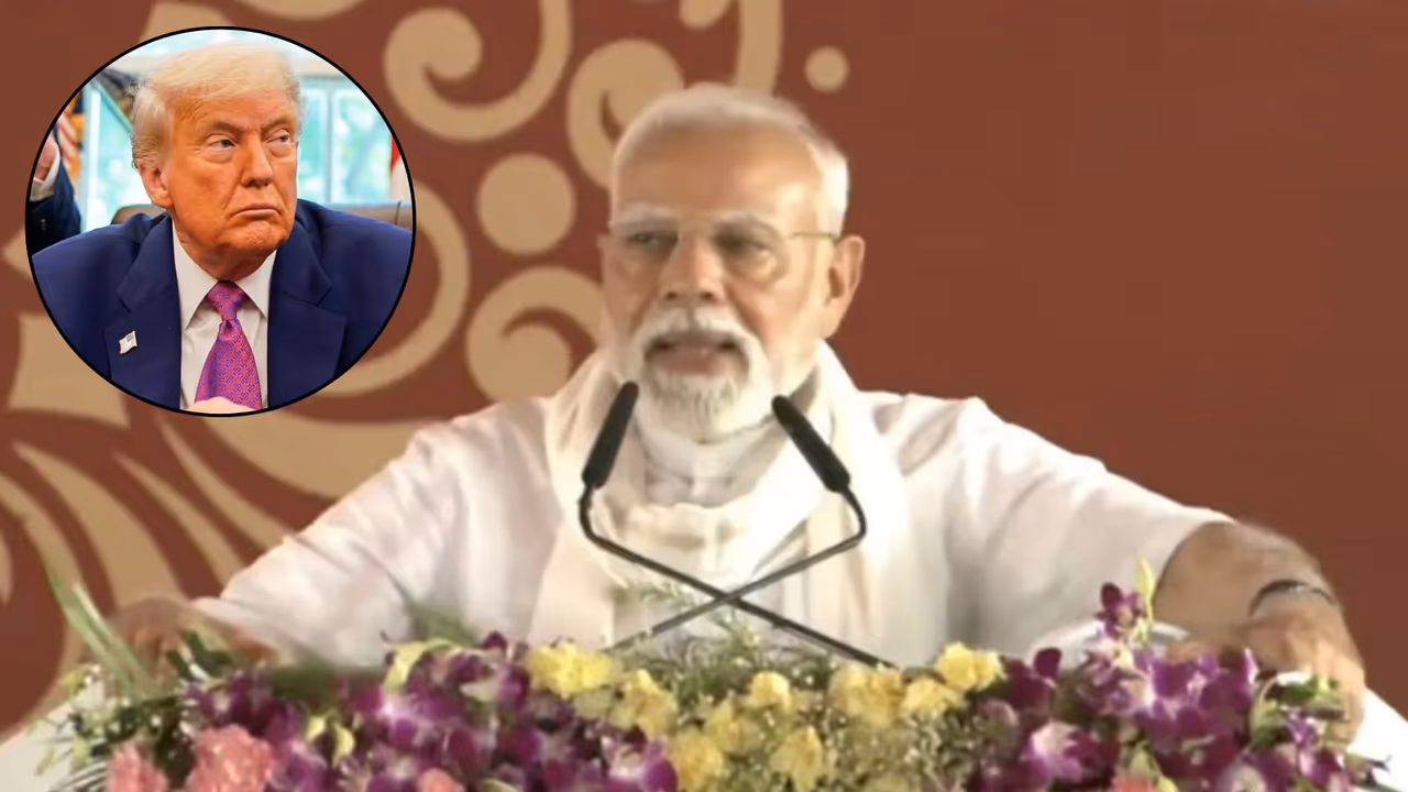 pm modi speech varanasi swadeshi vs trump dead economy pm modi speech varanasi swadeshi vs trump dead economy