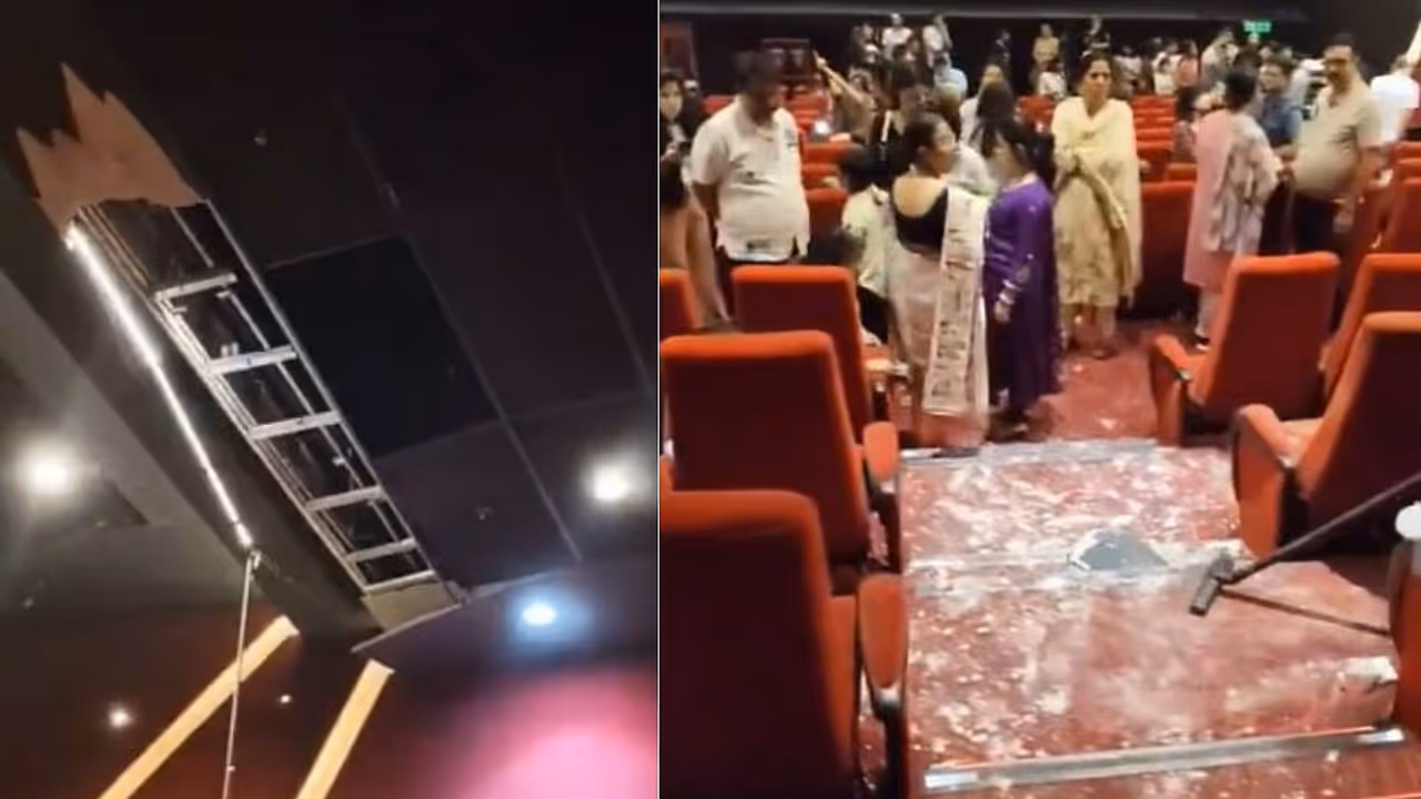 Guwahati Theatre Ceiling Collapses 