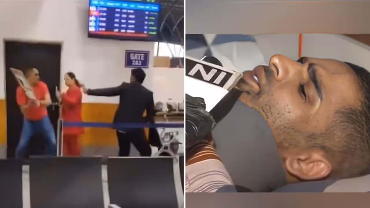 SpiceJet employee Mudasir Ahmad (Photo/ANI) SpiceJet employee Mudasir Ahmad (Photo/ANI)