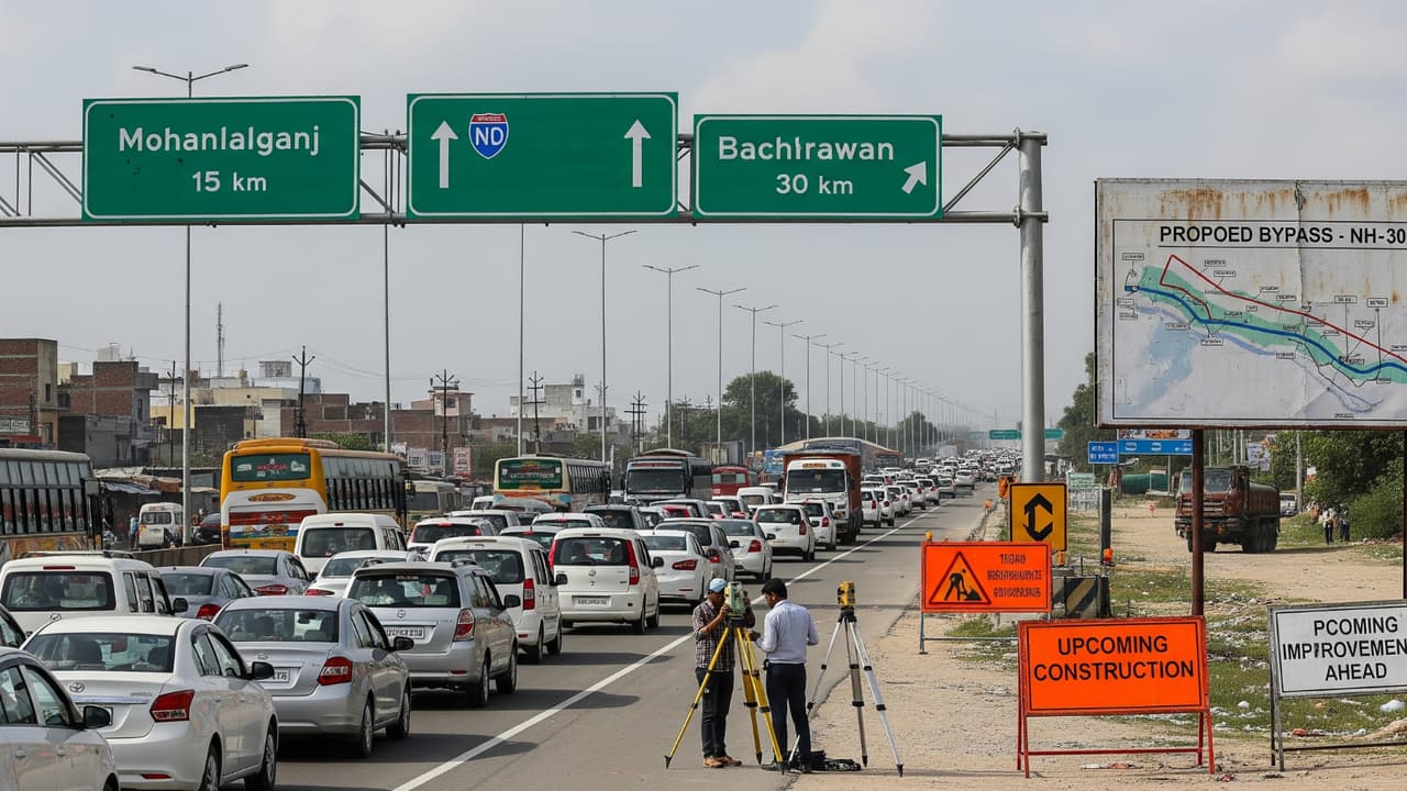 lucknow raebareli highway bypass plan lucknow raebareli highway bypass plan