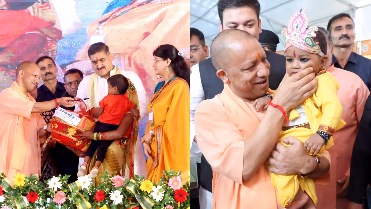 aligarh development odiop cm yogi rakshabandhan swadeshi call