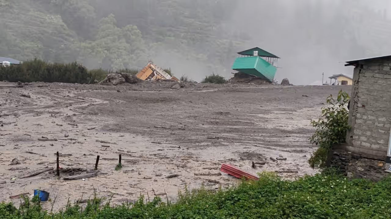 cloudburst in Uttarakhand