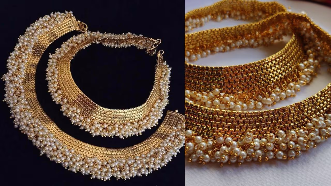 golden Polish payal golden Polish payal