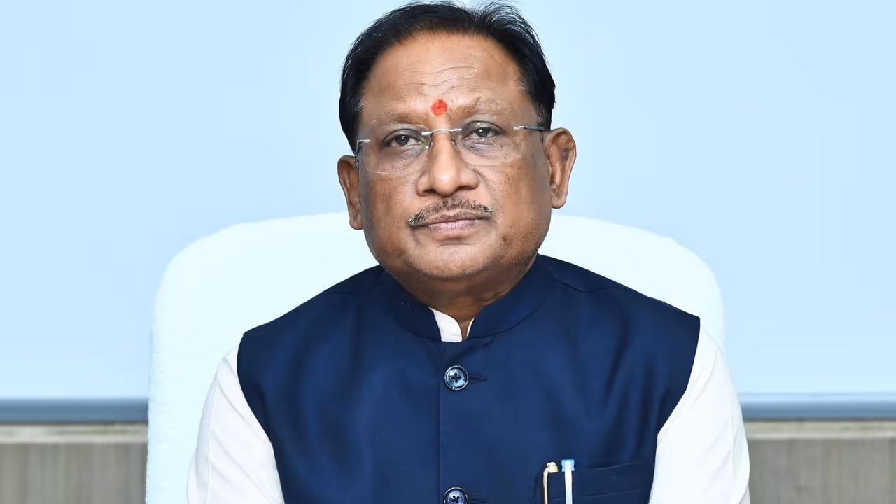 CM Vishnu Deo Sai employment in review meeting CM Vishnu Deo Sai employment in review meeting