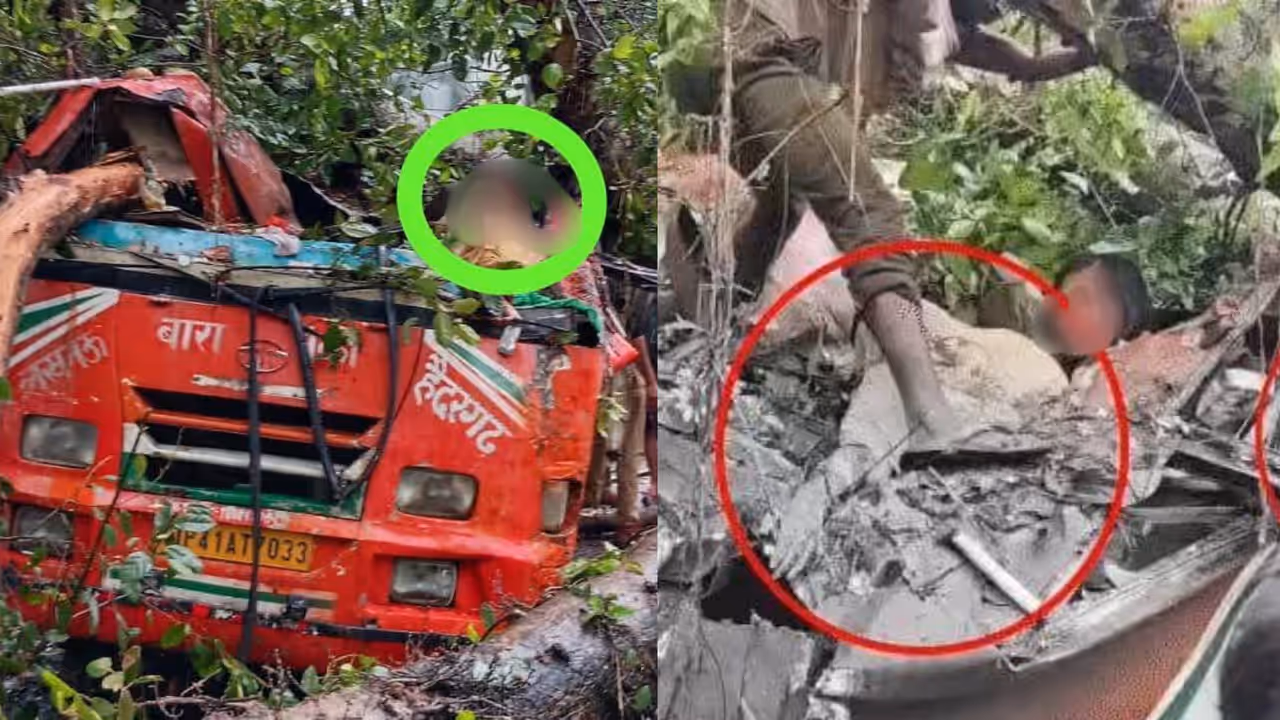 barabanki roadways bus accident tree falls 4 dead many injured barabanki roadways bus accident tree falls 4 dead many injured