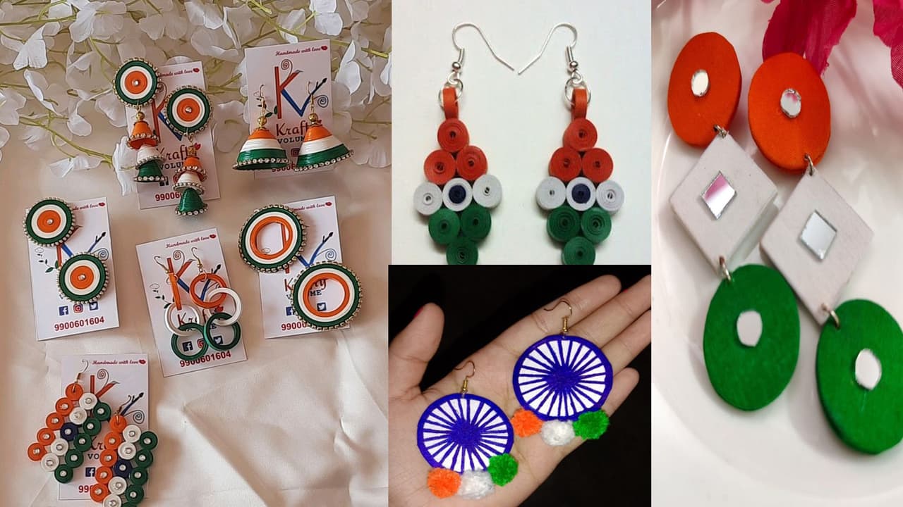 tiranga earrings designs tiranga earrings designs