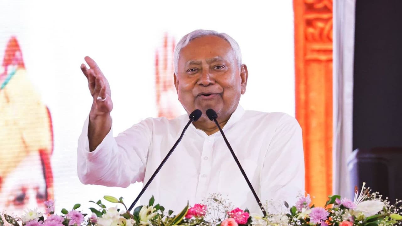 Bihar Chief Minister Nitish Kumar