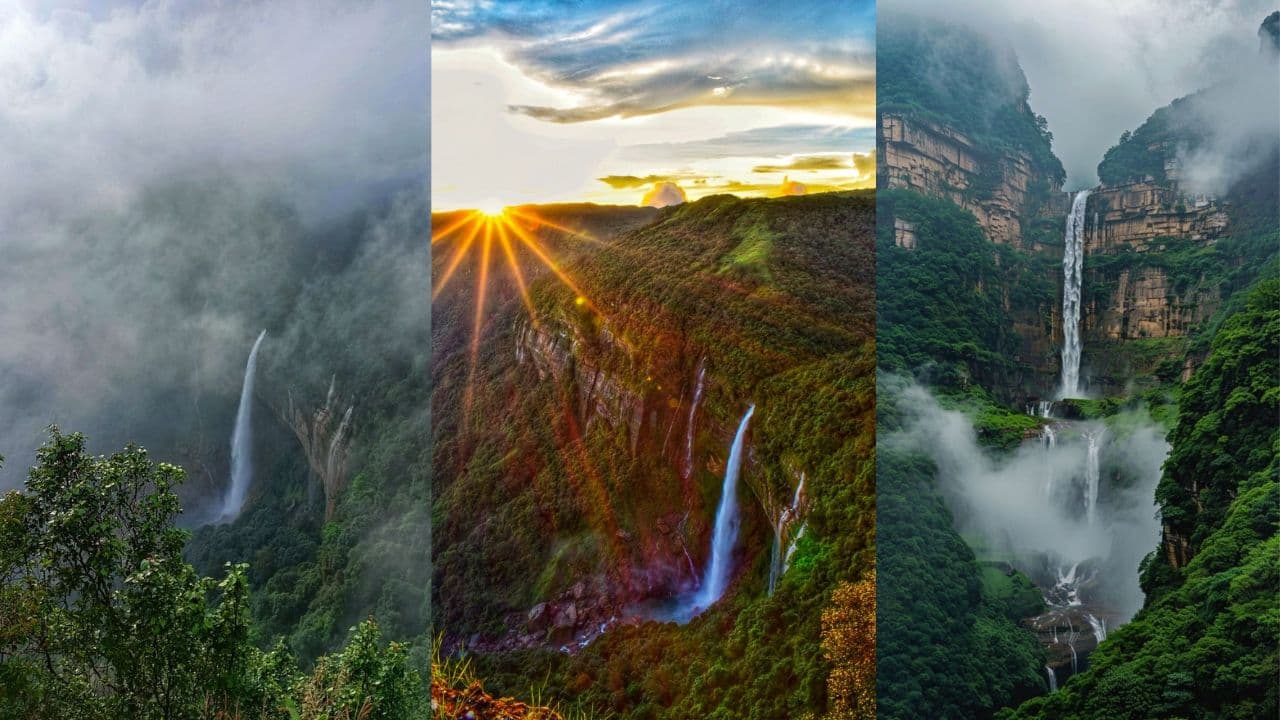 nohkalikai waterfall 