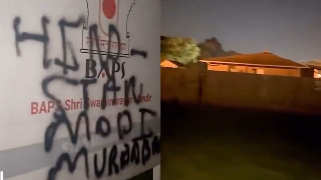 Hindu Temple (BAPS Mandir) desecrated in Greenwood, Indiana, US