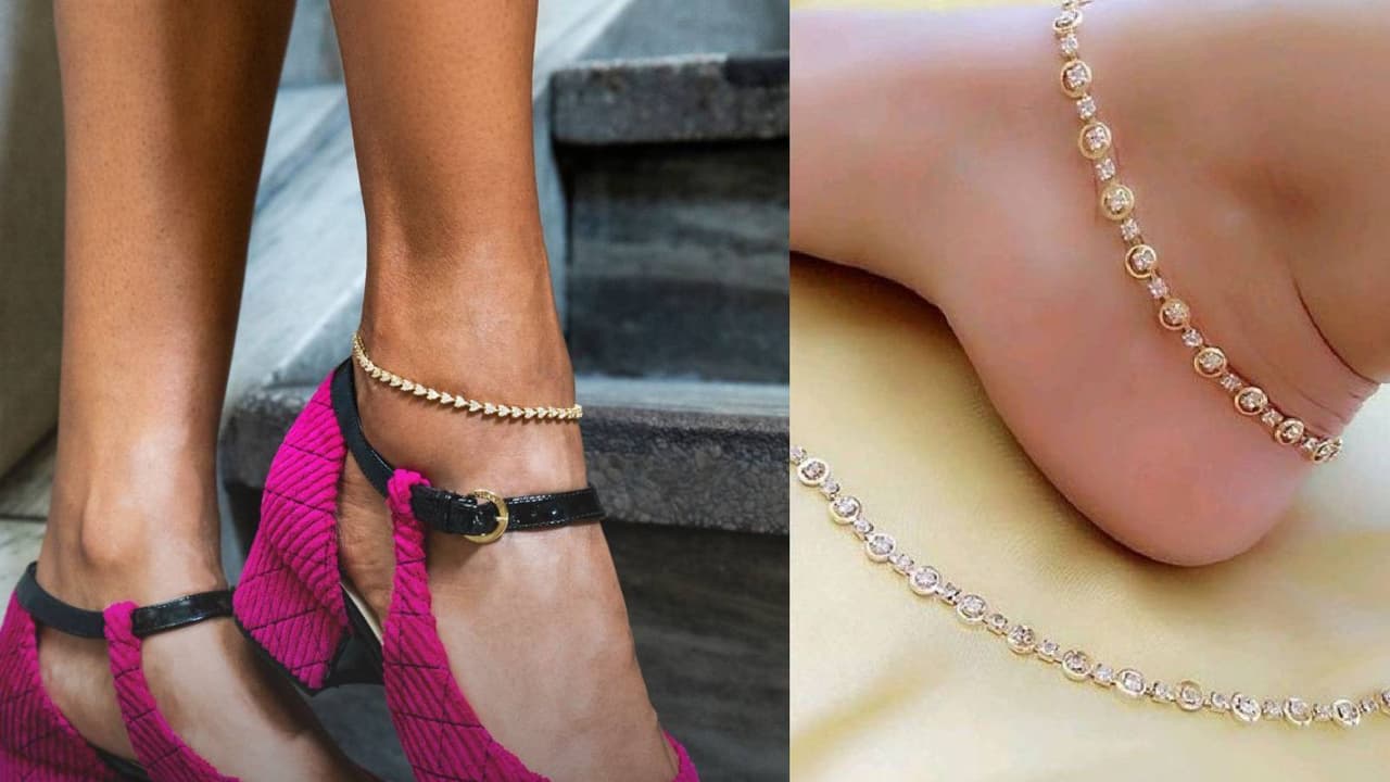 American Diamond Anklet American Diamond Anklet