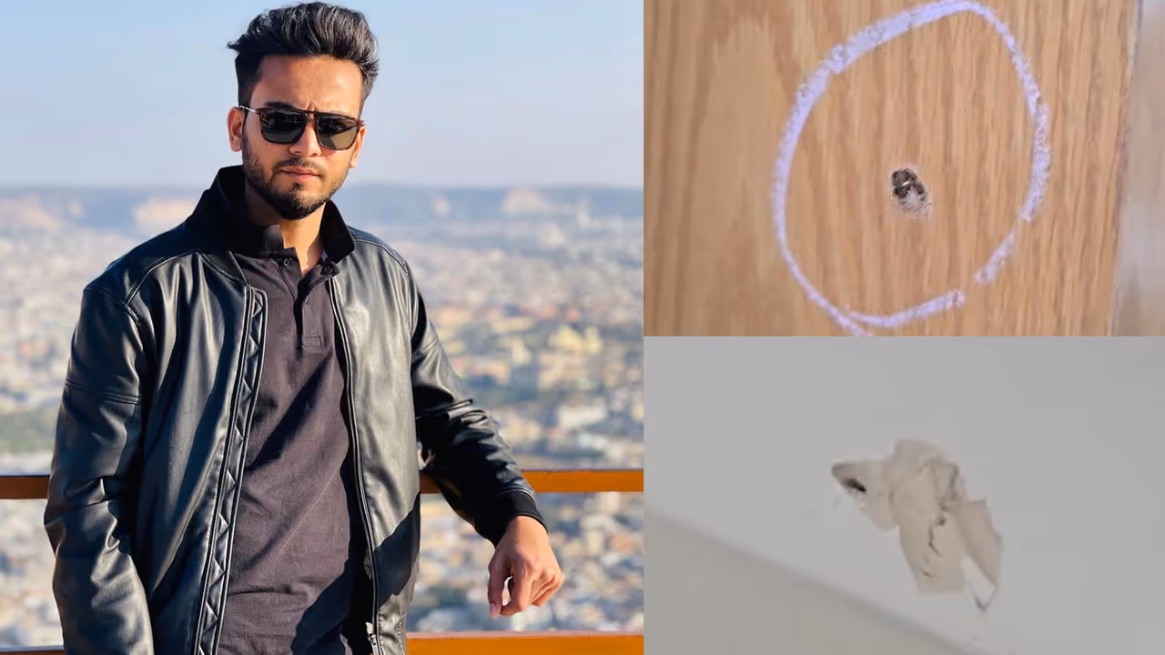 firing at youtuber elvish yadav gurugram house firing at youtuber elvish yadav gurugram house