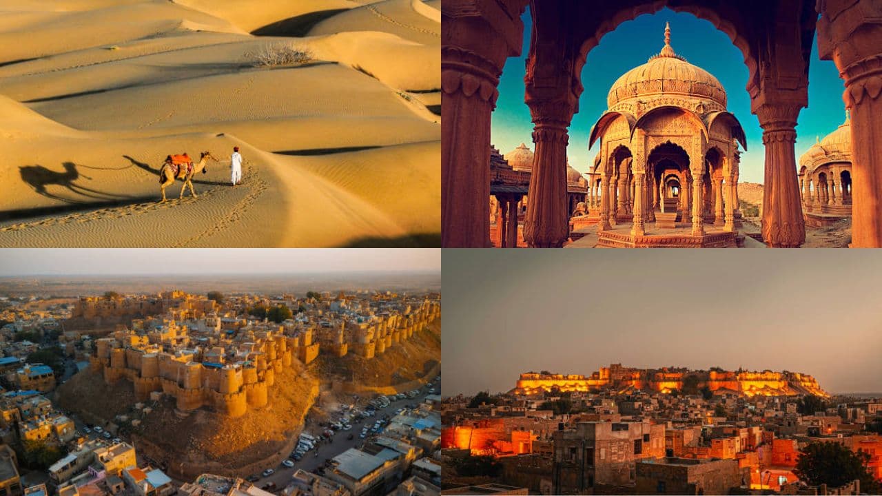 Why is Jaisalmer called the Golden City