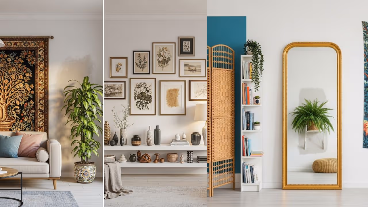 Best home decor hacks to hide damp spots on walls