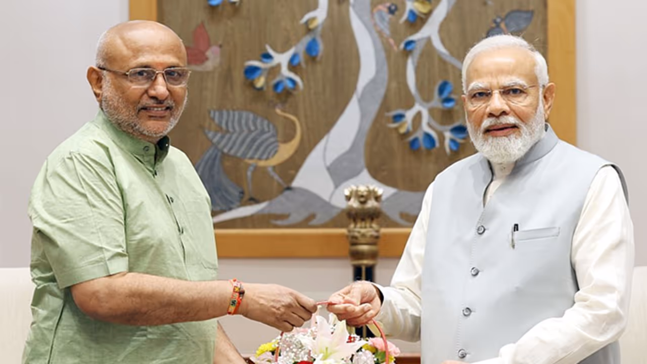 Narendra Modi and CP Radhakrishnan Narendra Modi and CP Radhakrishnan