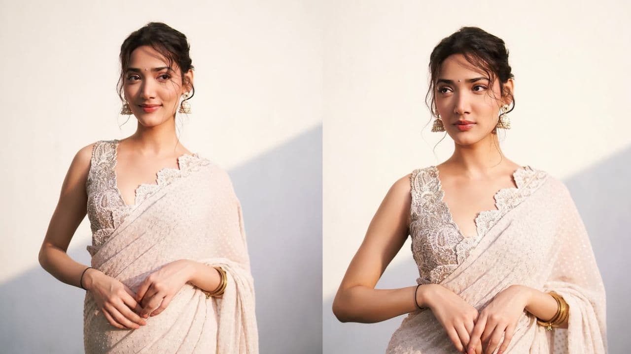 Latest Medha Shankr inspired saree design 2025 Latest Medha Shankr inspired saree design 2025