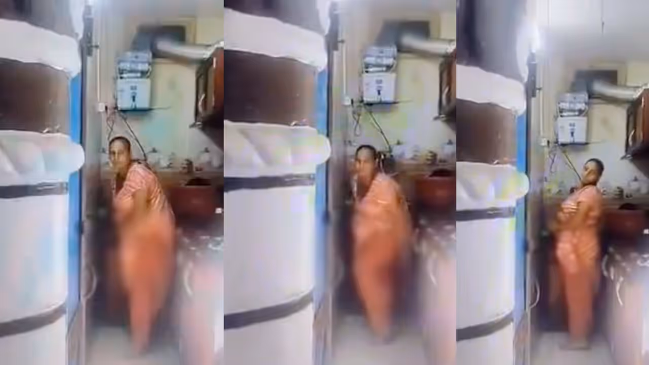 bijnor maid caught on cctv urinating on utensils bijnor maid caught on cctv urinating on utensils