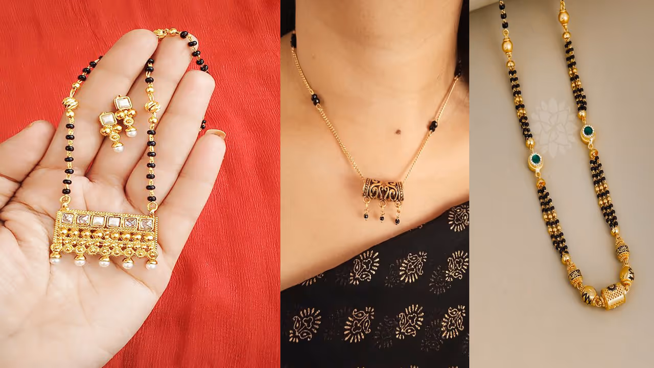 Gold Plated Mangalsutra Designs Gold Plated Mangalsutra Designs