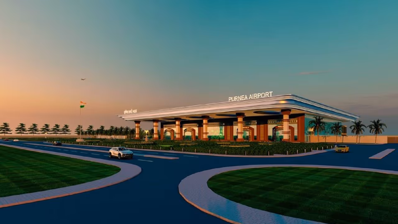 Purnea airport inauguration