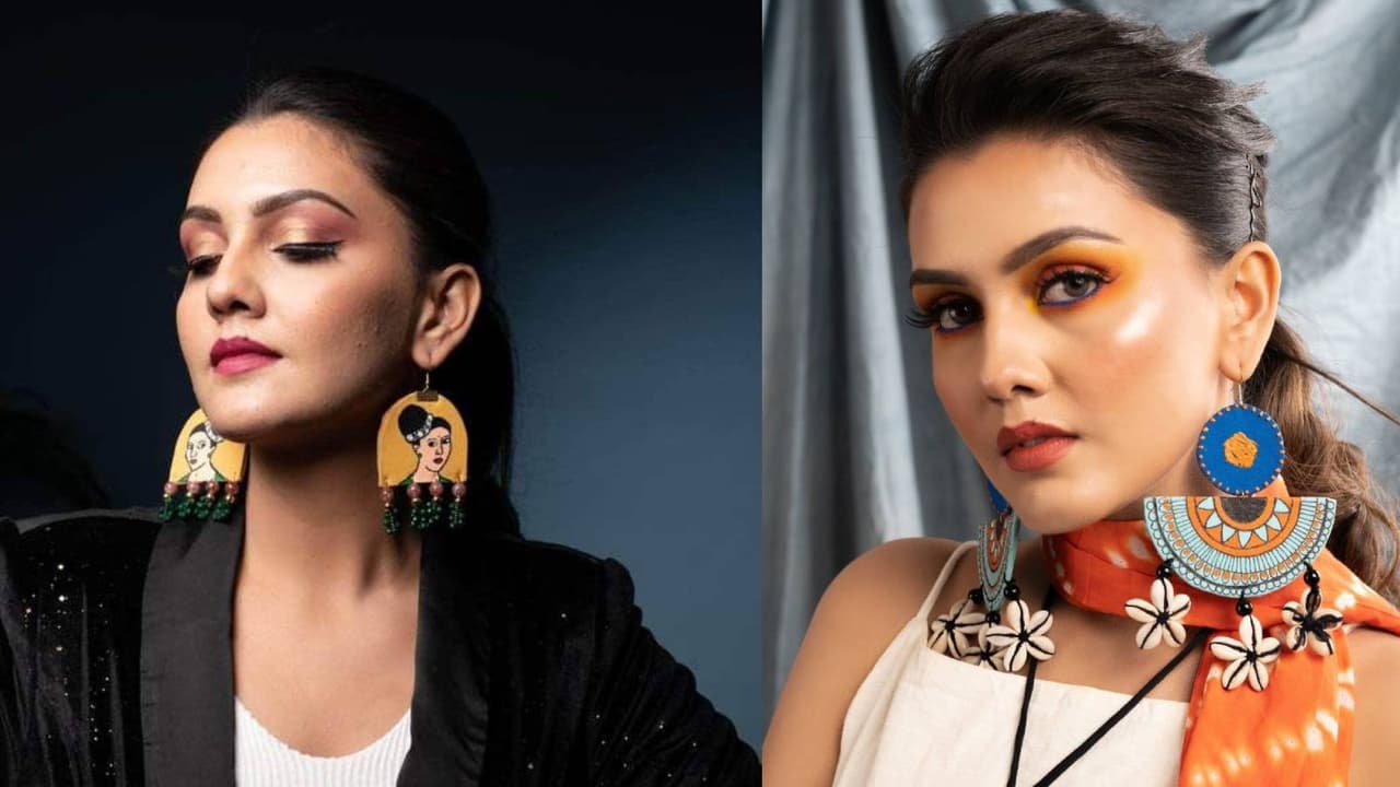 Terracotta fancy earring designs Terracotta fancy earring designs