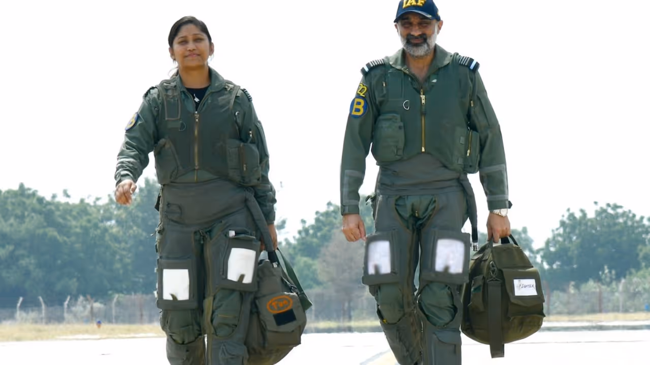 Squadron Leader Priya mig 21