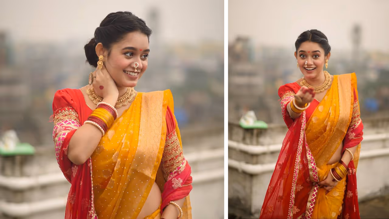 yellow saree for Ganesh Chaturthi yellow saree for Ganesh Chaturthi