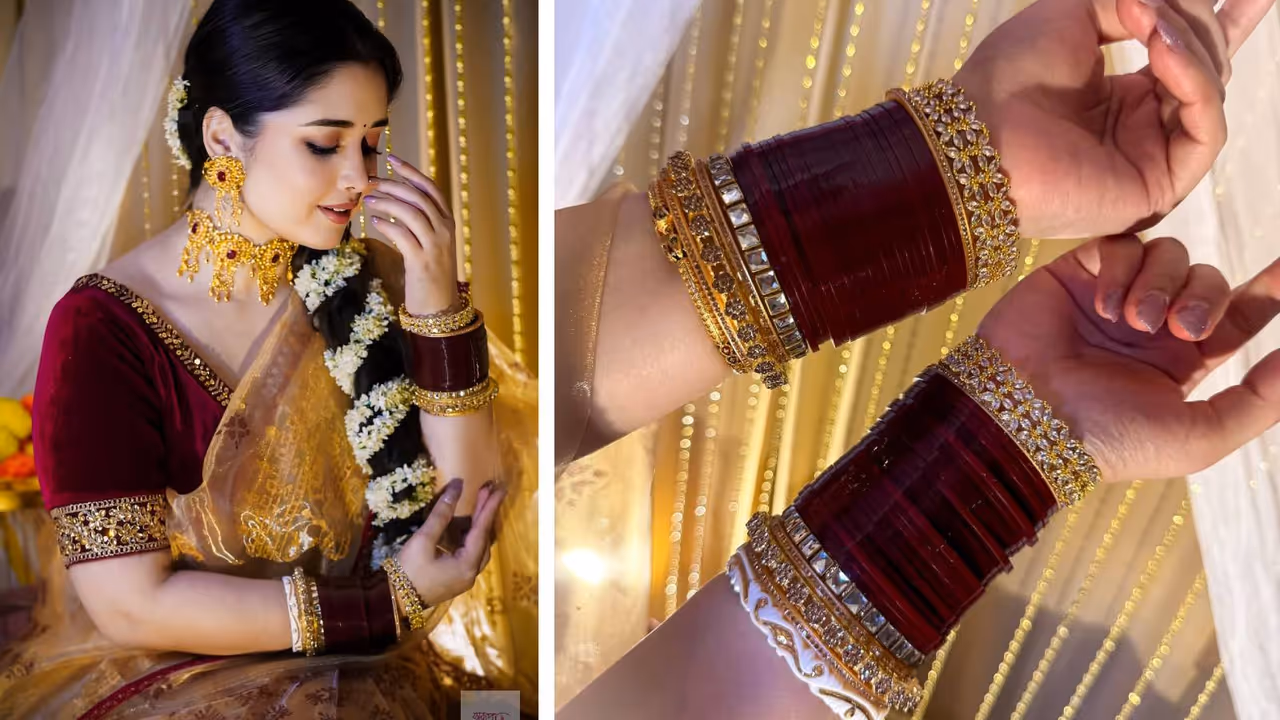 Simple ways to make plain bangles look beautiful Simple ways to make plain bangles look beautiful