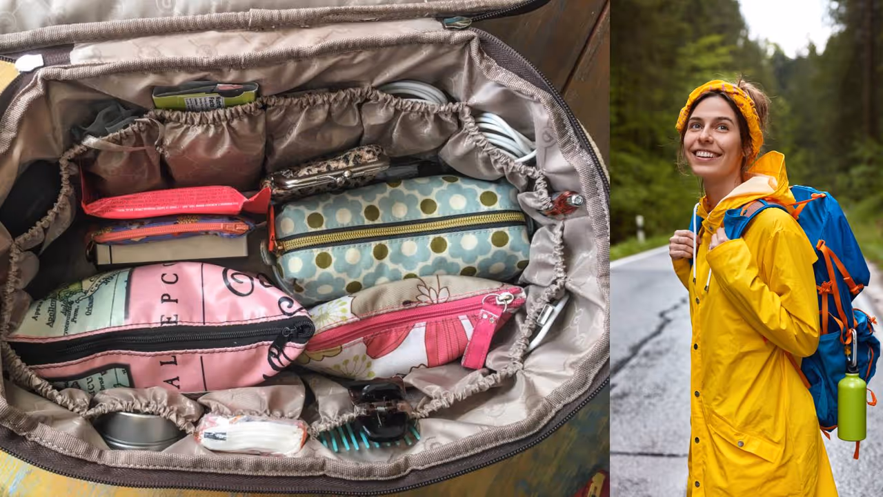  How to pack your bag in Rainy Season